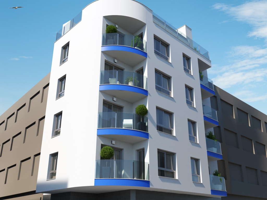 Two Bedrooms New Built Apartment In Torrevieja
